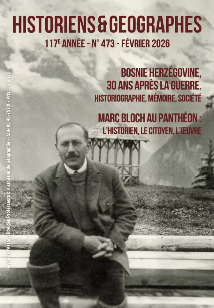 Couverture d’Historiens & Géographes n°473